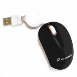 Mouse Ottico USB Mini Techmade Vari Colori